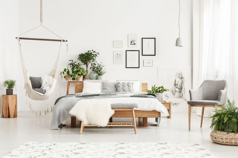 Very White Bedroom