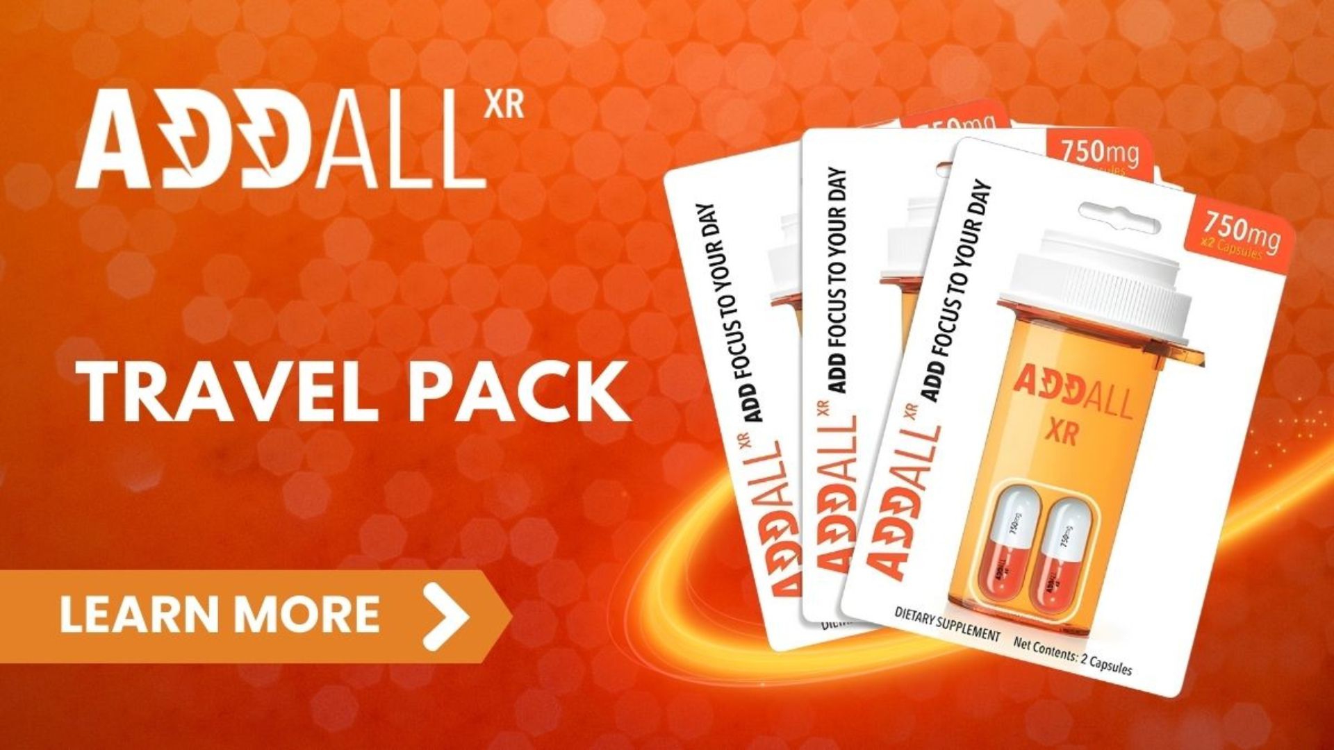 Addall XR Travel Pack Nootropics