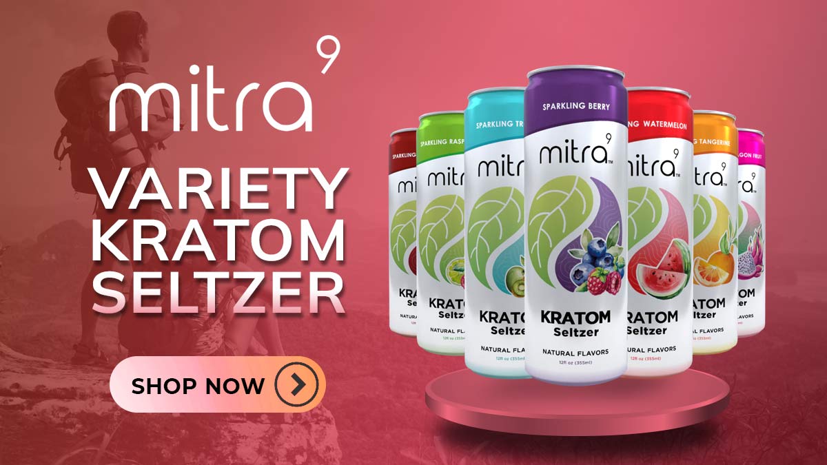 Mitra9 Variety Kratom Seltzer