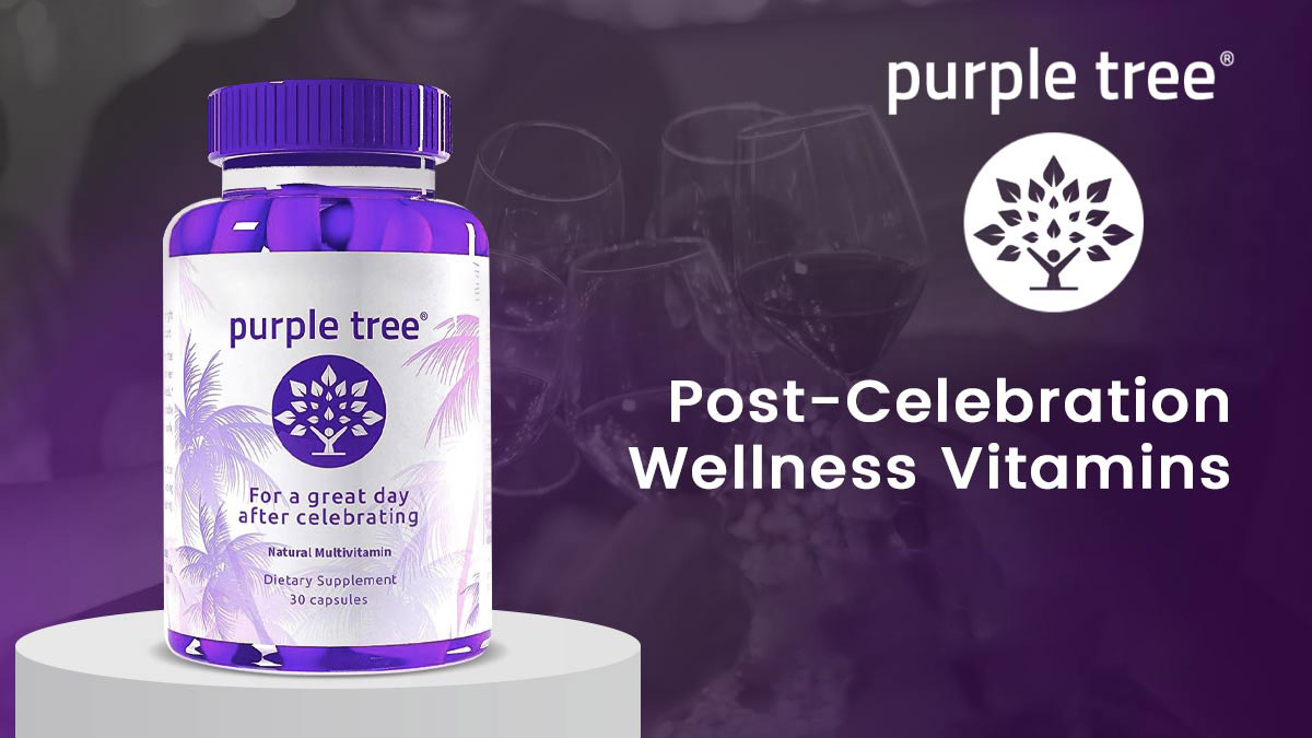 purpletree Post-Celebration Wellness Vitamins-