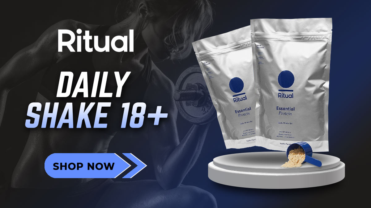 Ritual Essential Protein Daily Shake +18 Protein Powder 